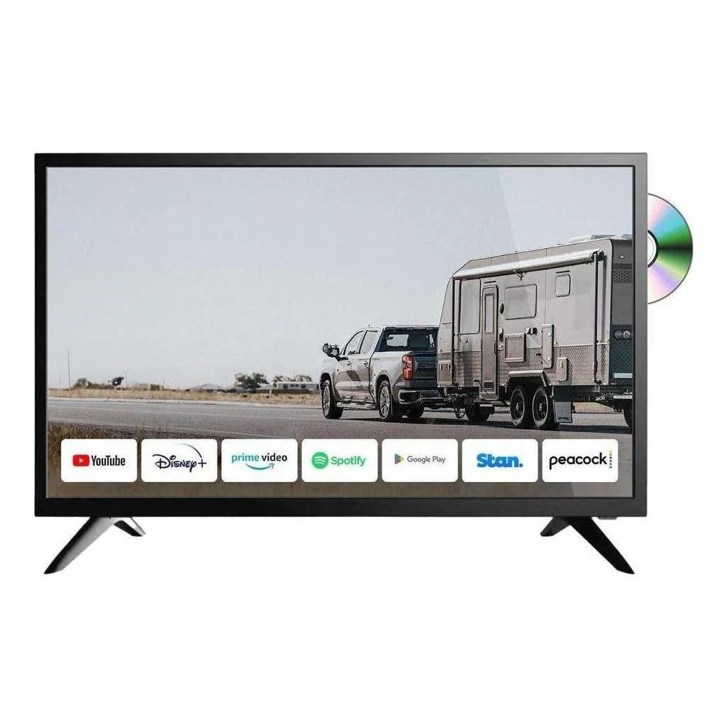 Iluma 32" 80cm Smart TV/DVD Combo With Iluma Radio & Iluma Speakers Complete Package - Image 2