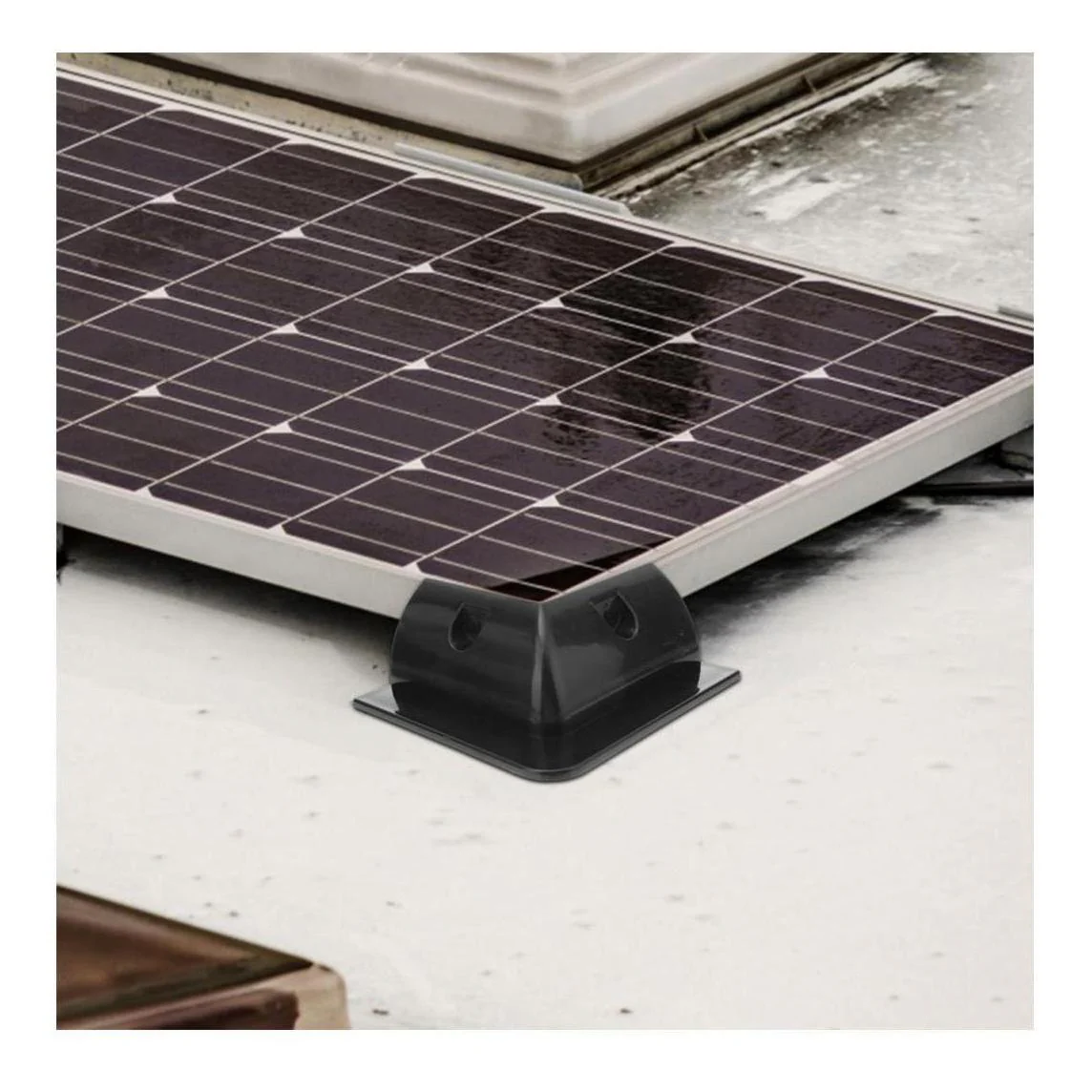 Finch Solar Panel Corner Mounting Brackets Black Plastic x 4 - Image 4