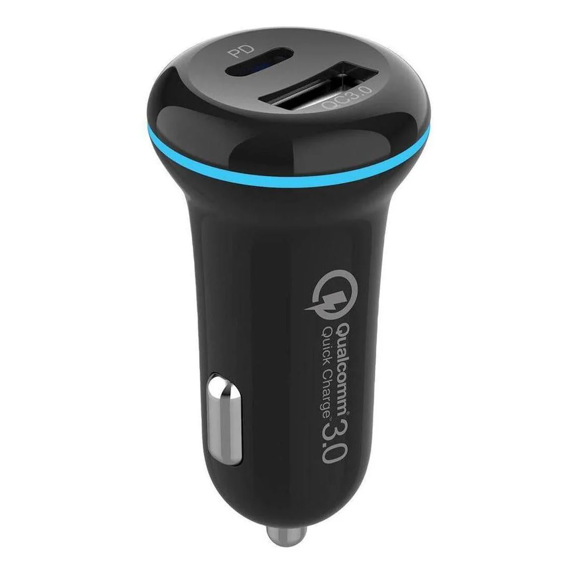 Aerpro 12V / 24V Dual In Car USB / USB-C 3.0 Quick Charger