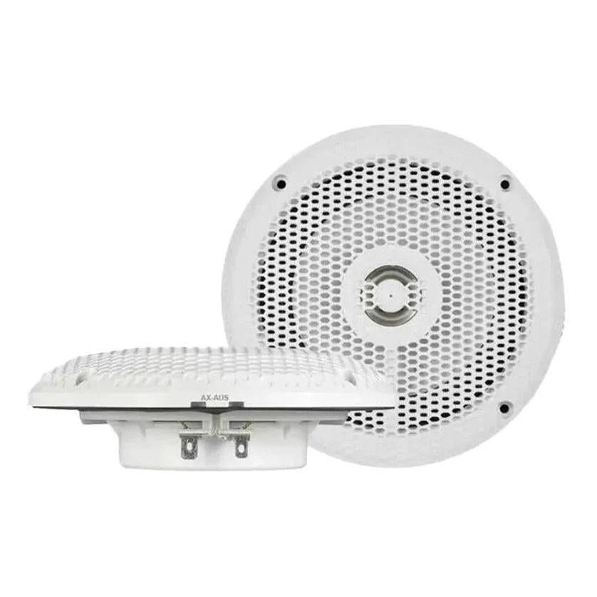 AXIS 5” 200W 2-Way 25mm Deep Ultra Slim Waterproof Marine Speaker White Pair