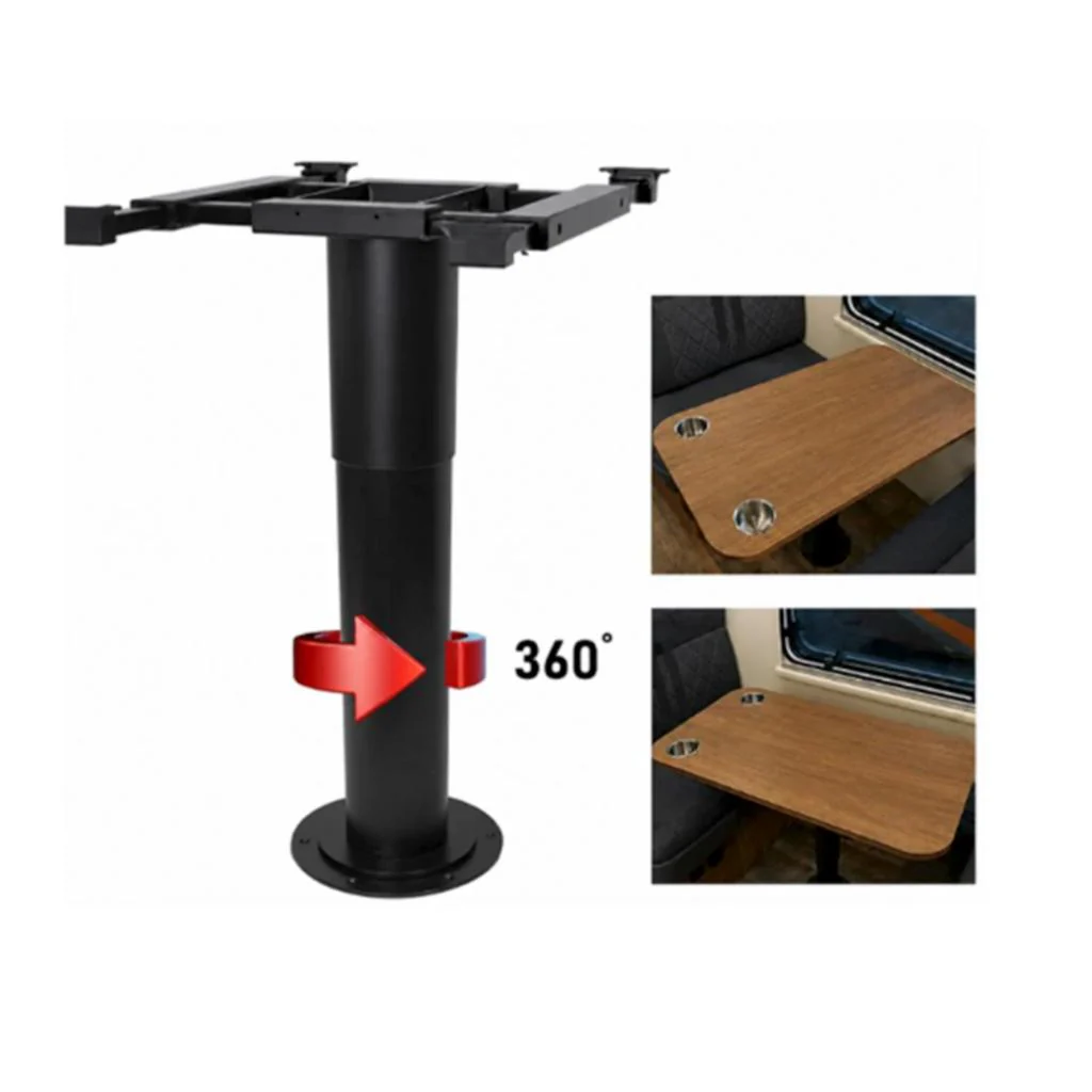 Belgique Adjustable Telescopic Electric Table Leg Inc 360 Degree Swivel Table Top Bracket - Image 2