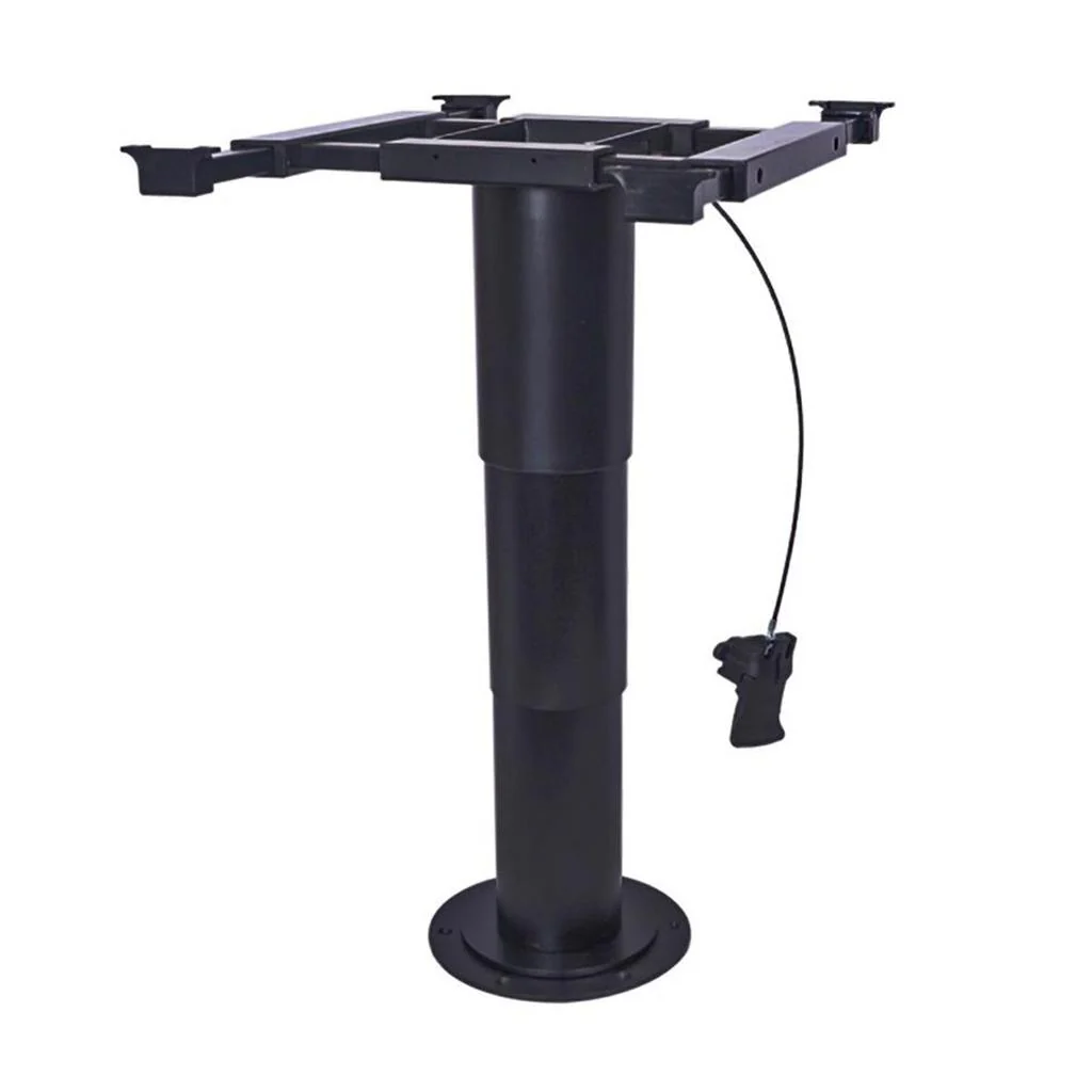Belgique Adjustable Telescopic Manual Table Leg Inc 360 Degree Swivel Table Top Bracket