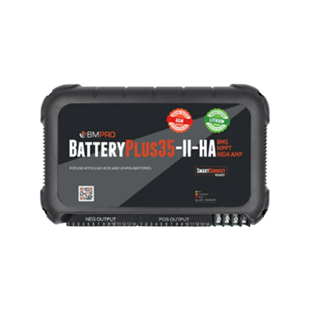 BMPRO Full Lithium Upgrade Bundle Inc BatteryPlus-II-HA 35A / MiniBoost DC-DC Charger & Odyssey Link 105 & Screen - Image 2