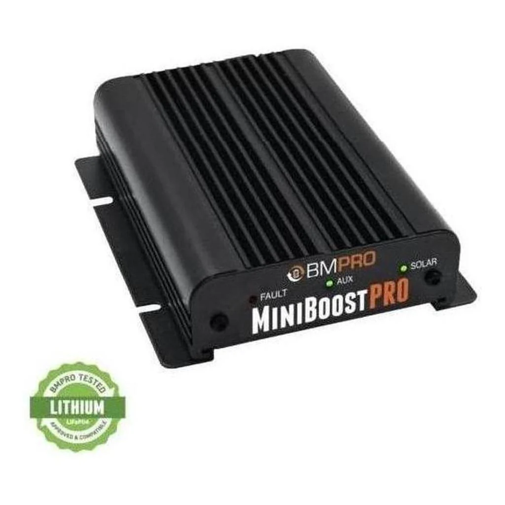 BMPRO Mini Boost Pro 30 Amp Lithium DC-DC Charger with Solar Input (PWM)
