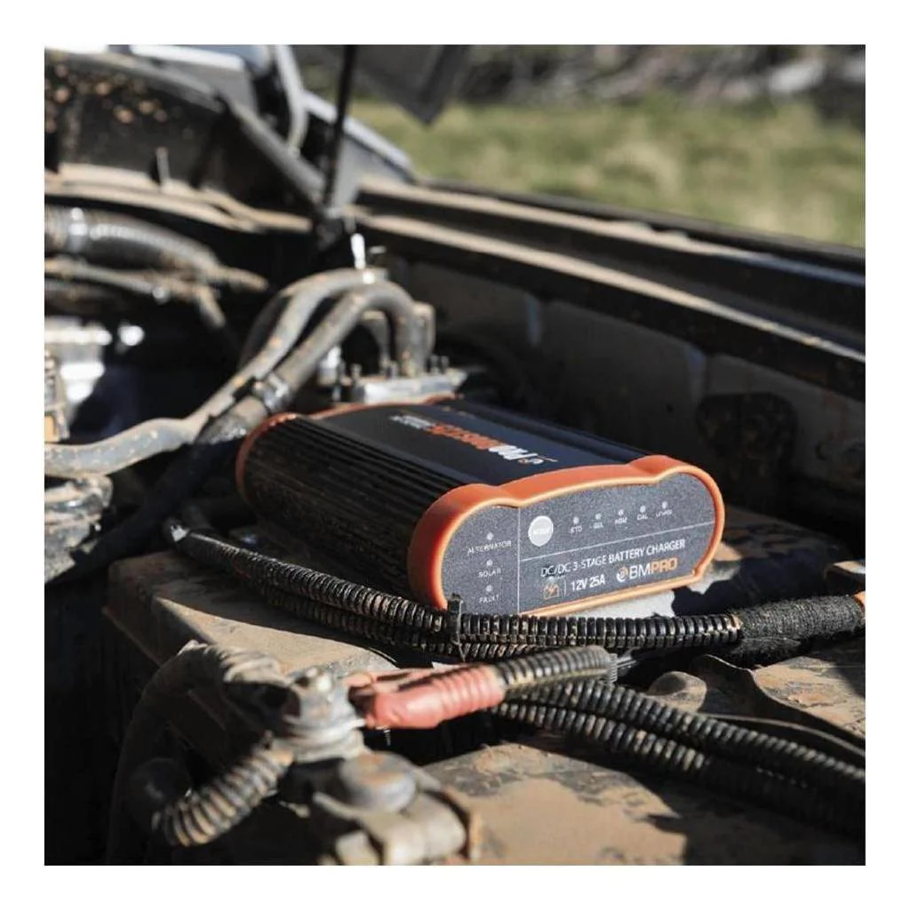 BMPRO Pro Boost 25 Amp Lithium DC-DC Charger with 25A Solar Input MMPT - Image 3