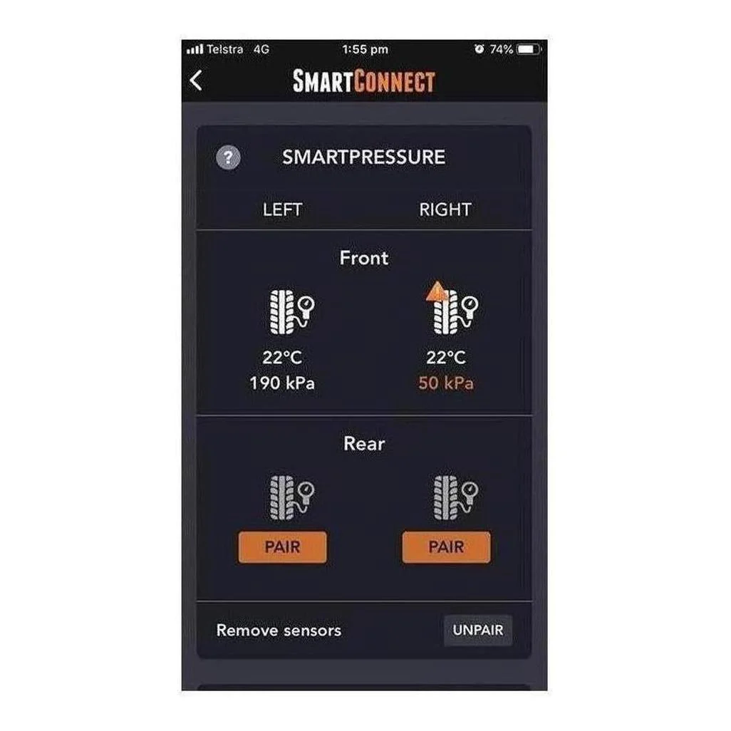 BMPRO Smart Pressure - 2 x Tire Pressure Monitoring Sensors - Image 2