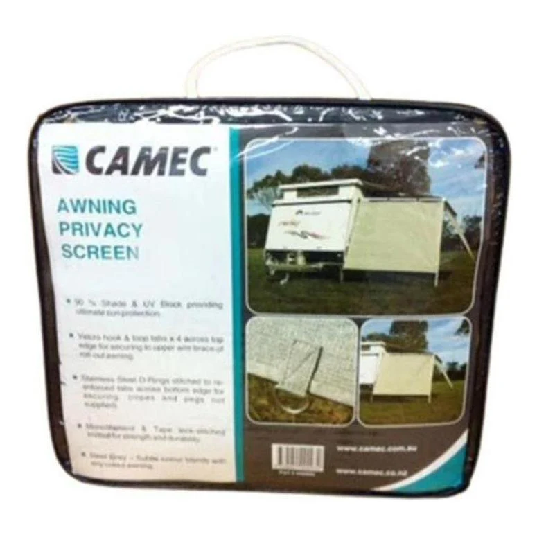 Camec Privacy Screen Suit 11Foot Awning Inc Pegs & Rope 3100 x 1800mm - Image 6