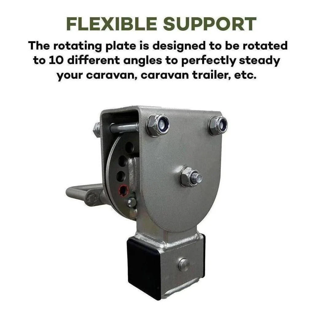 Iluma Drop Down Stabilizer leg Corner Steadies 820mm Zinc - Image 3