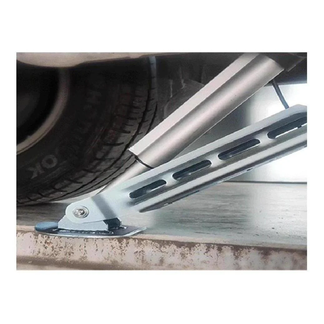 Electric 4 x Drop Down Stabilizer leg Corner Steadies 670mm Zinc - Image 2