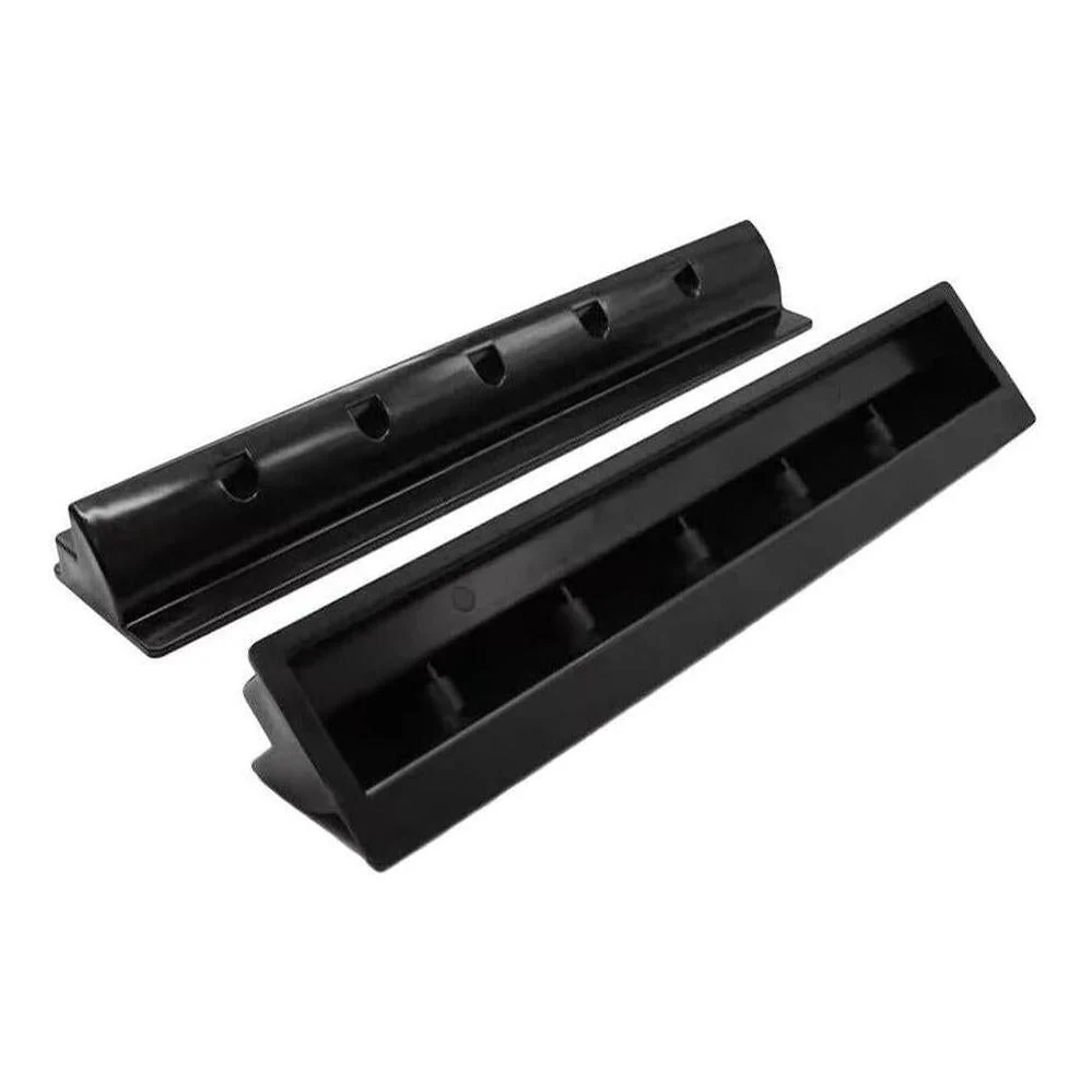 Finch ABS Solar Panel Mounting Brackets Black Pair.
