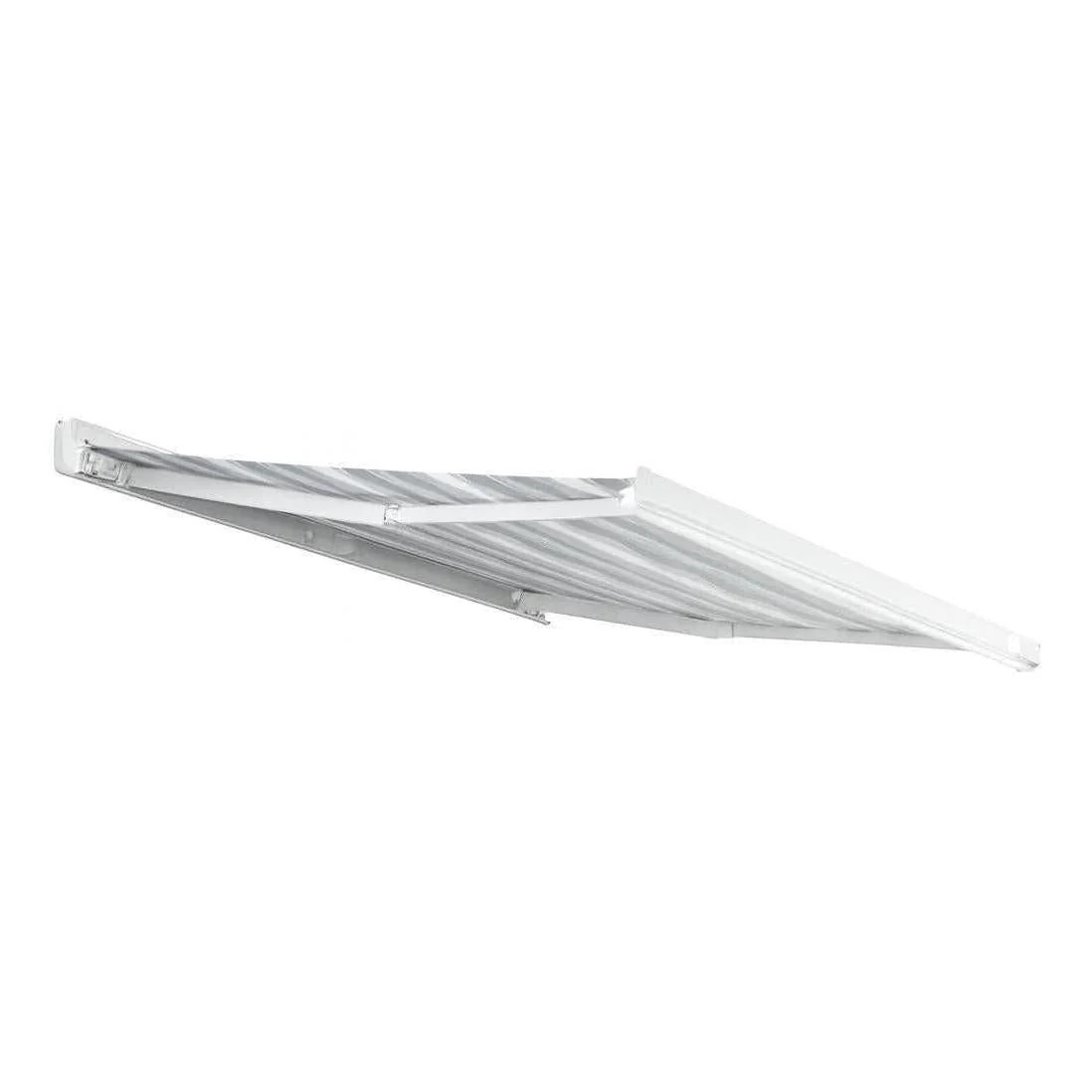 Finch Awning Side Mount Manual inc Support Leg 3.5 x 2.5m White - Image 7