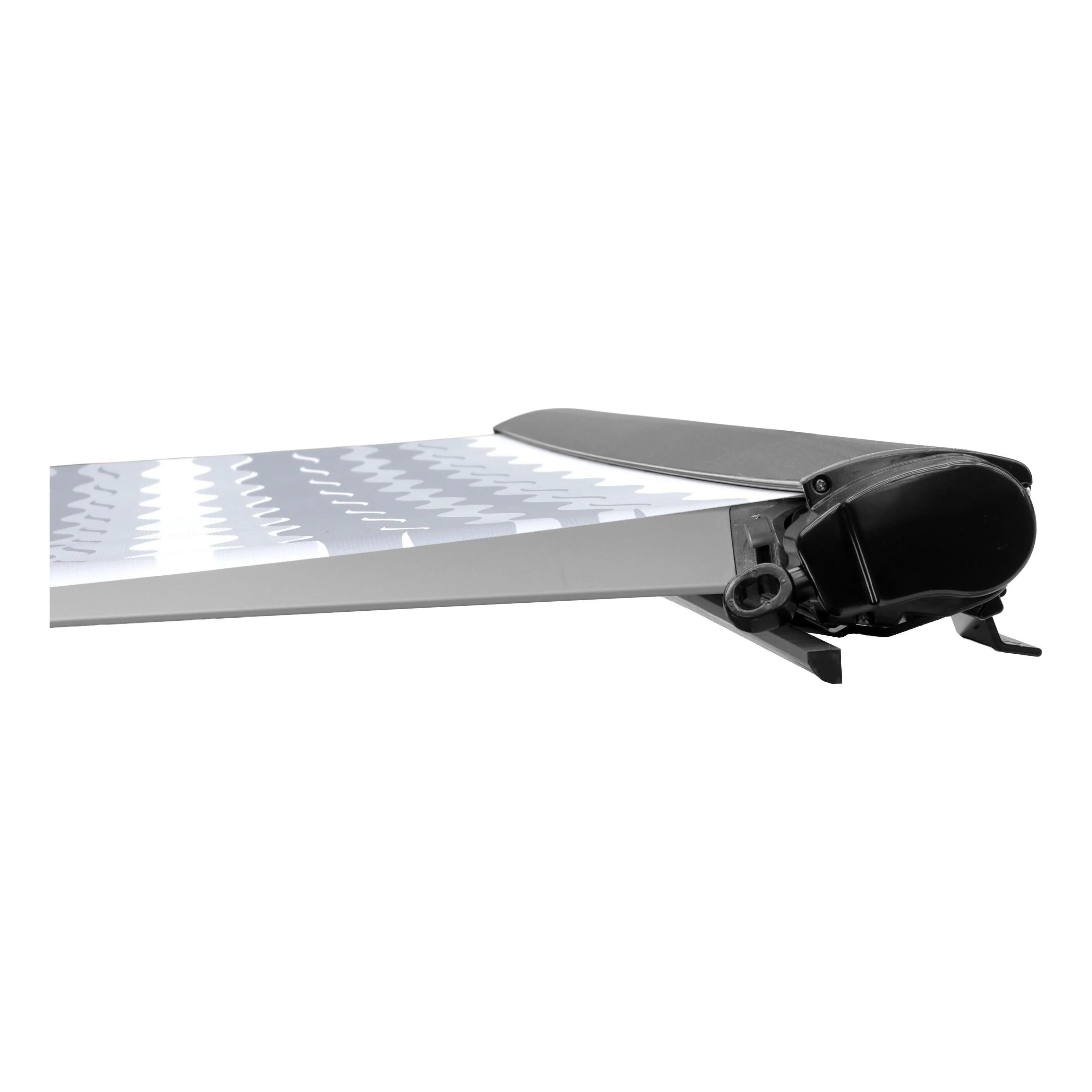 Finch Awning Top Mount Manual Inc Support Leg 3 x 2.5m Black - Image 6