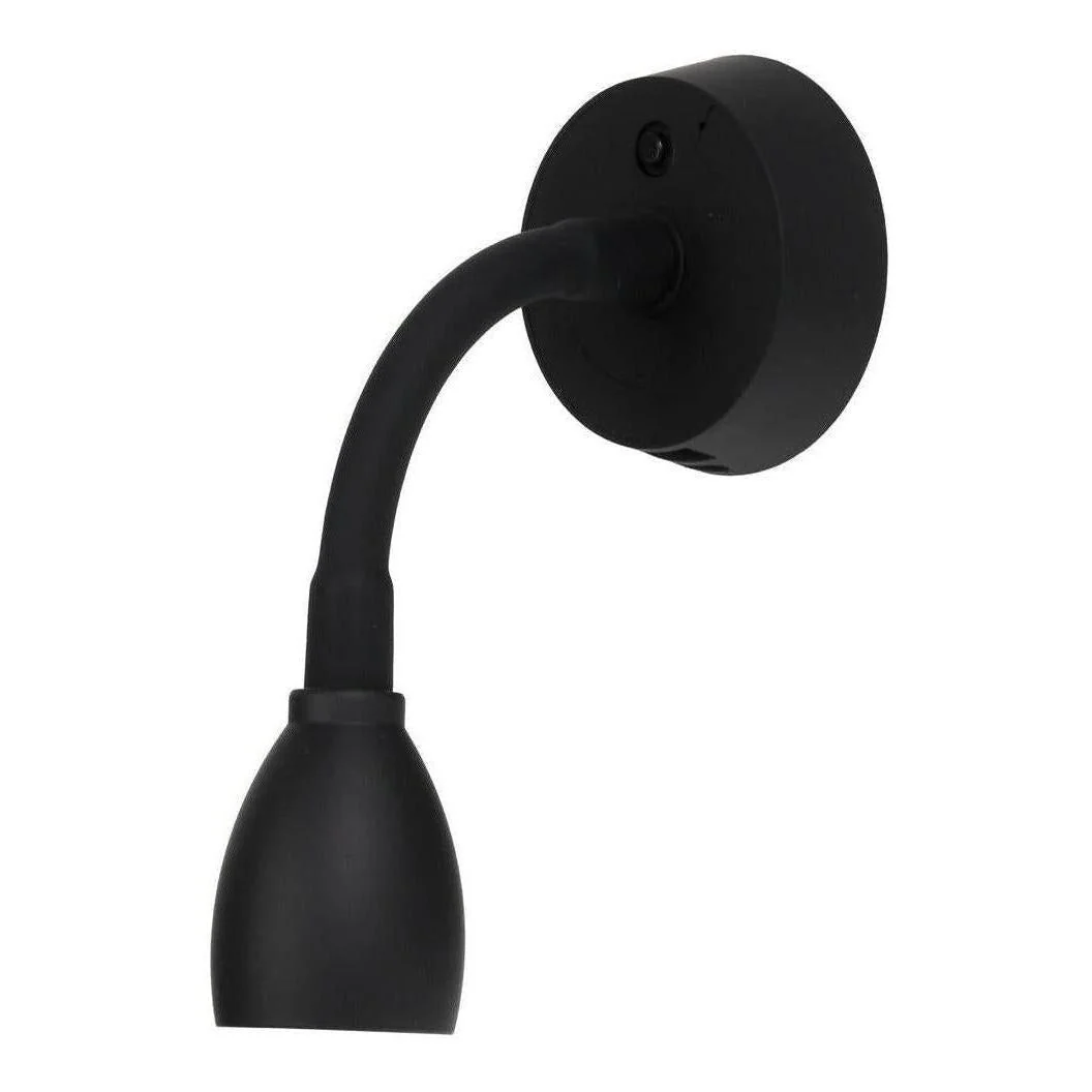 Finch LED 12V Reading Light with USB Port Black - Image 3