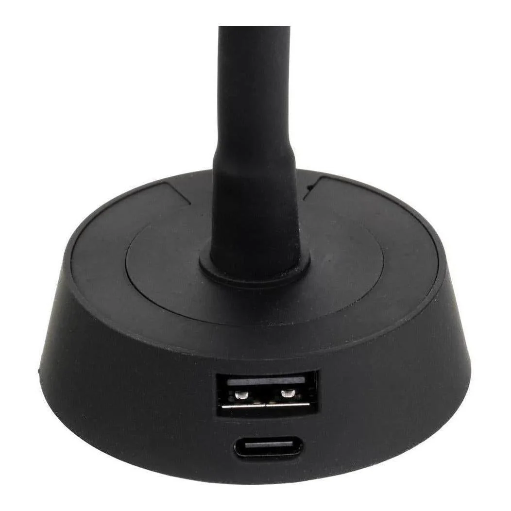 Finch LED 12V Reading Light with USB Port Black - Image 4