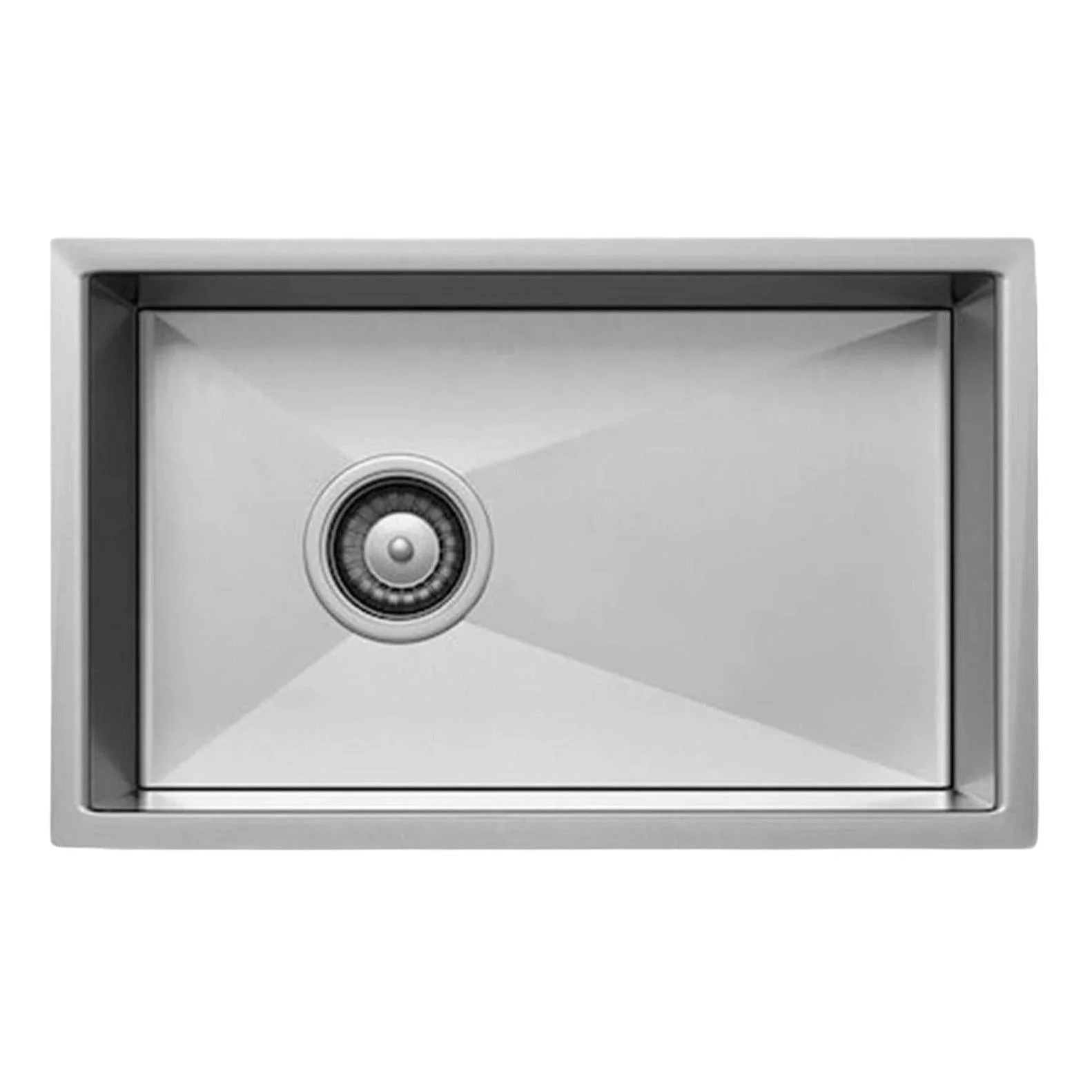 Belgique Single Bowl Sink Basin 300 x 440 x 250 - Stainless Steel Brushed Satin
