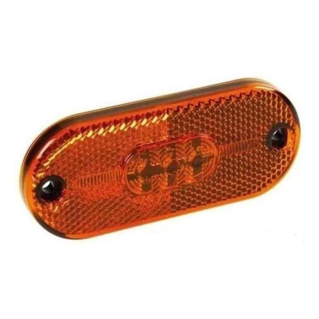 Iluma 12V Amber LED Side Marker & Reflector Amber