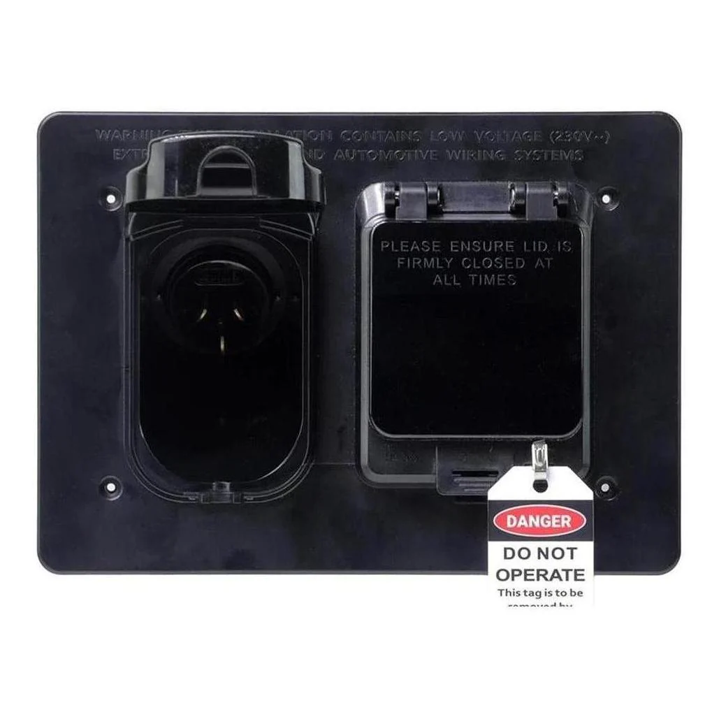 Iluma 15A Power Inlet with 1*16A NHP RCBO