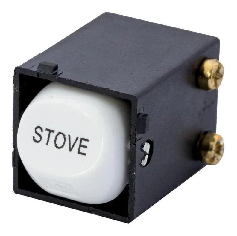 Iluma 35A Double Pole Switch Stove Mechanism White