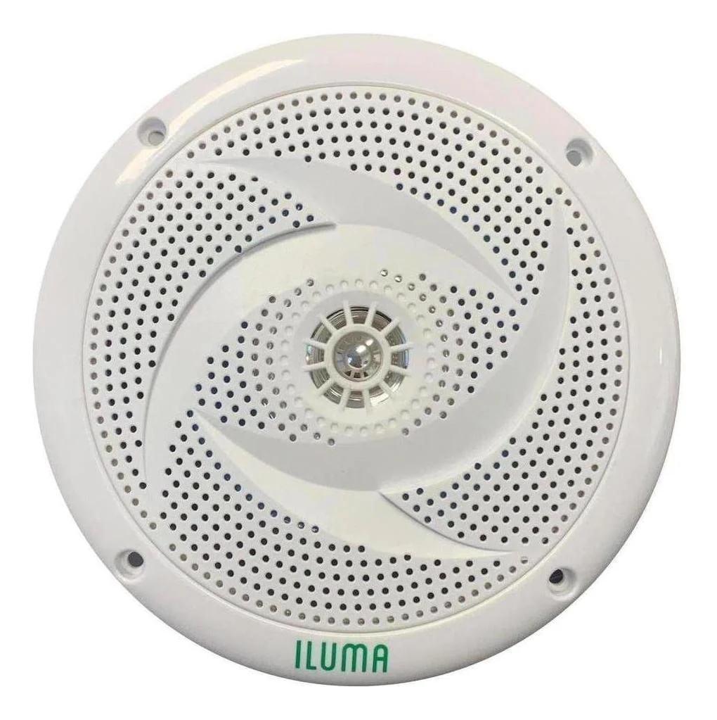 Iluma 6.5" Low Profile 50w Slimline Water Resistant Speaker White