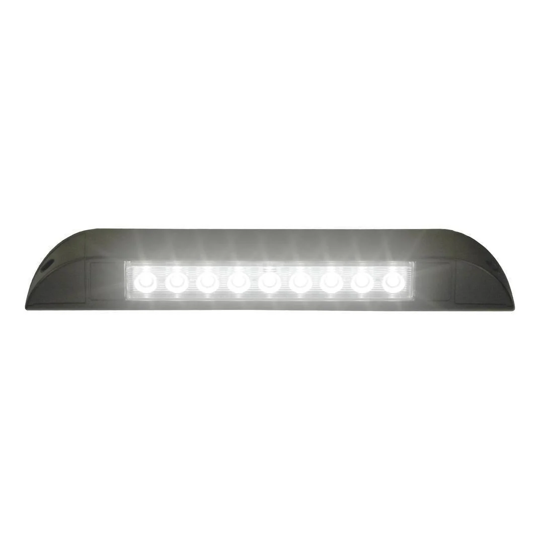 Iluma LED 10" 256mm Slim Awning White Light IP67 Black - Image 2