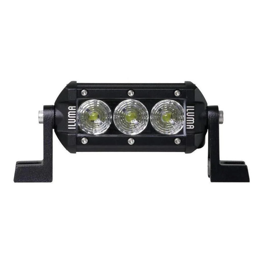 Iluma Light Bar 3W Cree 3 LED 4.5" 111mm Length Flood Beam Black