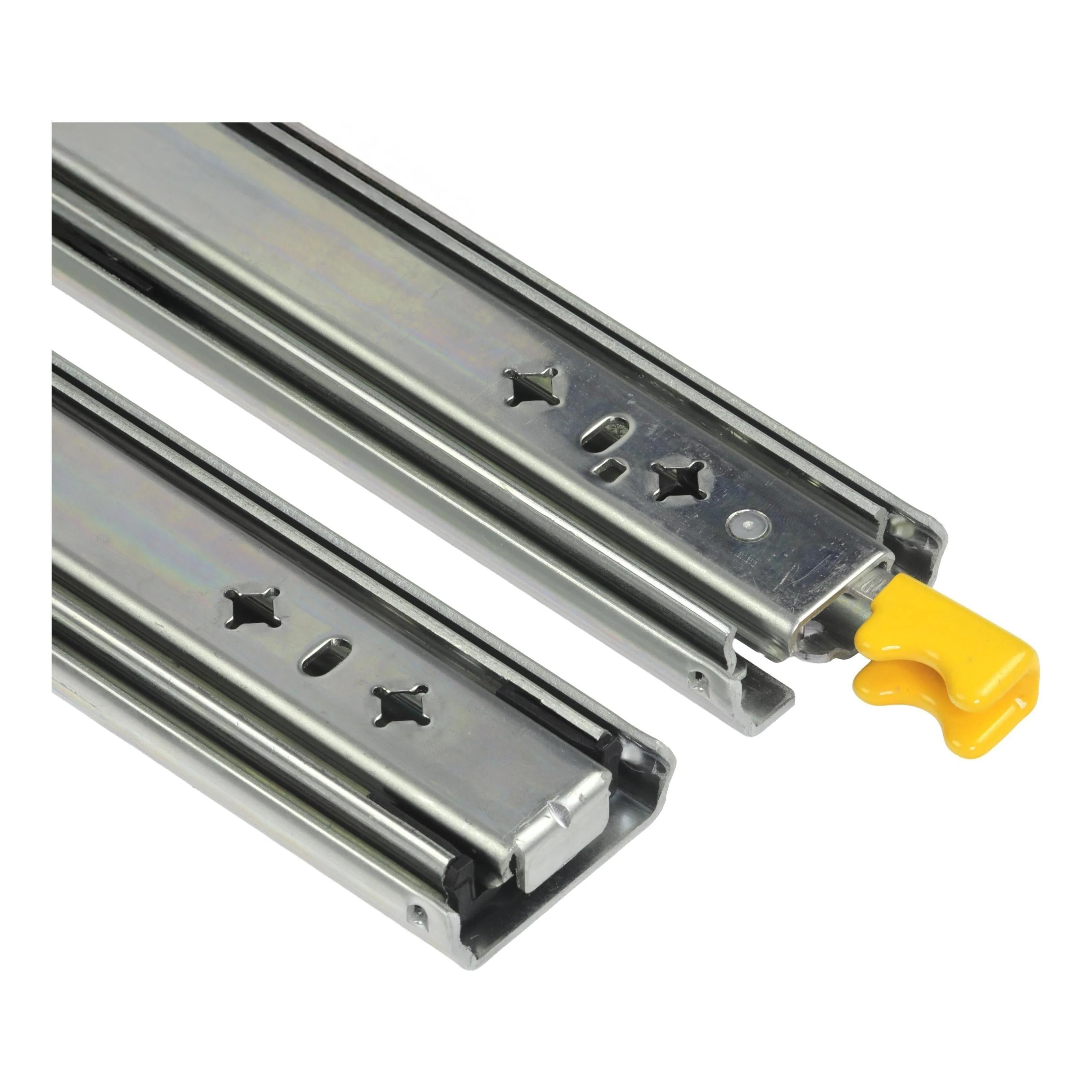Kong Heavy Duty LH Locking Drawer Slides Stainless Steel 500mm - 120Kgs Pair - Image 2