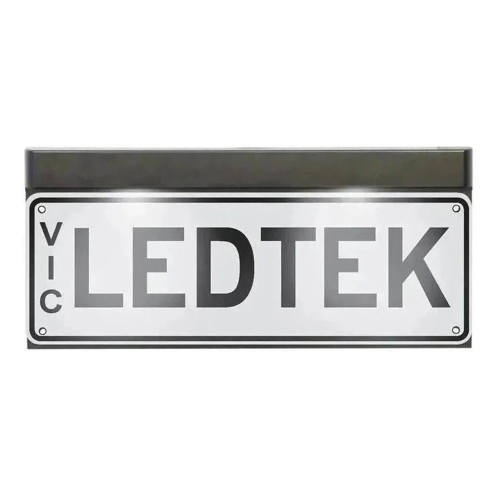 LED Autolamp 12/24V LED Number Plate Frame Bulk Package