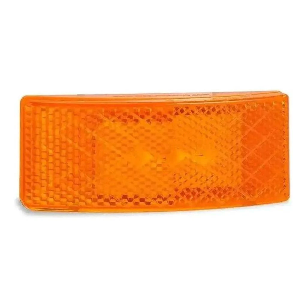 LED Autolamp 12V/24V Amber Side Marker with Built in Reflector / 3M Adhesive