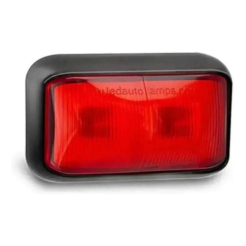 LED Autolamp 12V/24V Red LED Rear Position Marker Lamp - Image 2
