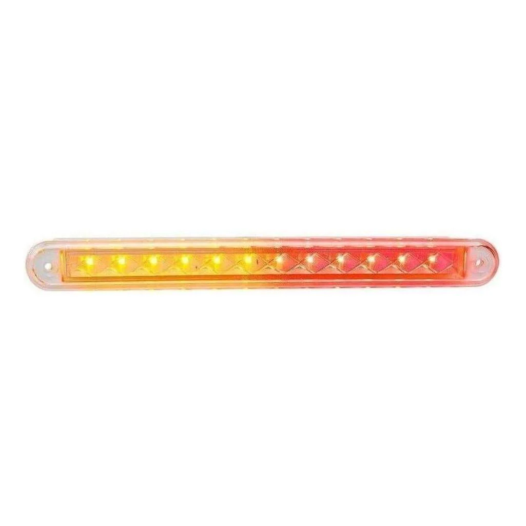 LED Autolamp 12V LED  Stop/Tail Indicator Strip Lamp Recessed Mount - Image 2