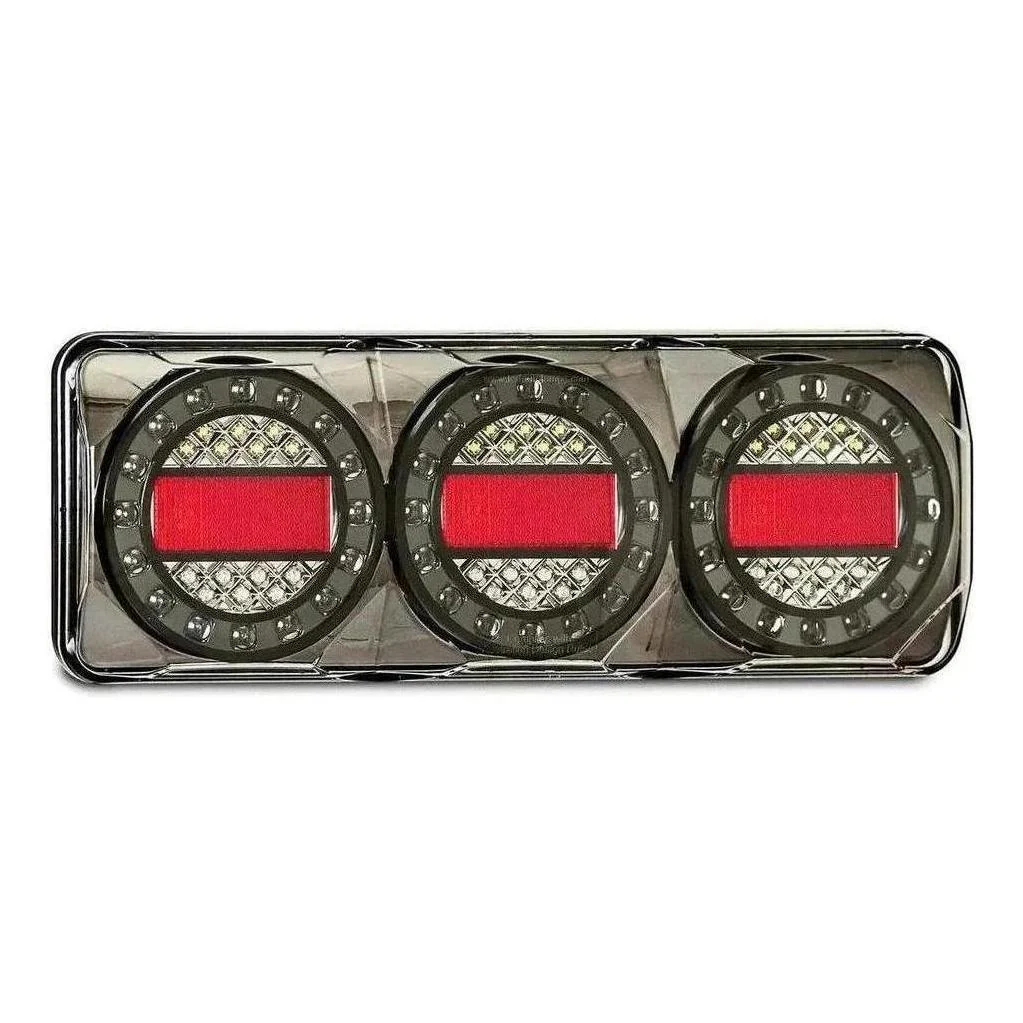 LED Autolamp 12V Maxi Lamp 3XR Combination  Stop/Tail/Indicator Reflector Light - Image 2