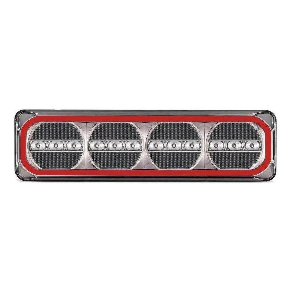 LED Autolamp RHS 12V Stop/Tail/Indicator/Reverse Taillight 385x104x31mm - Image 2