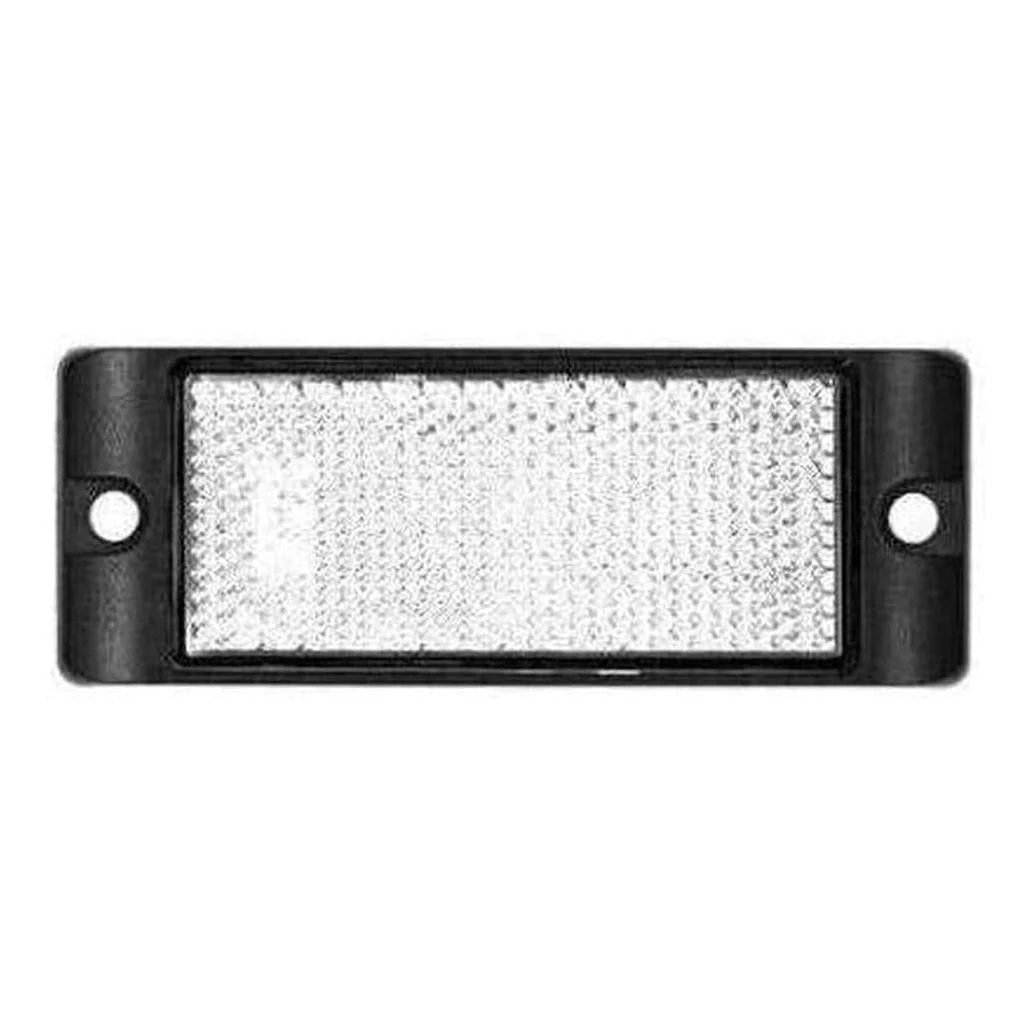 LED Autolamp White Reflector with Mount Bracket Black 93x35x7mm (Box of 100)