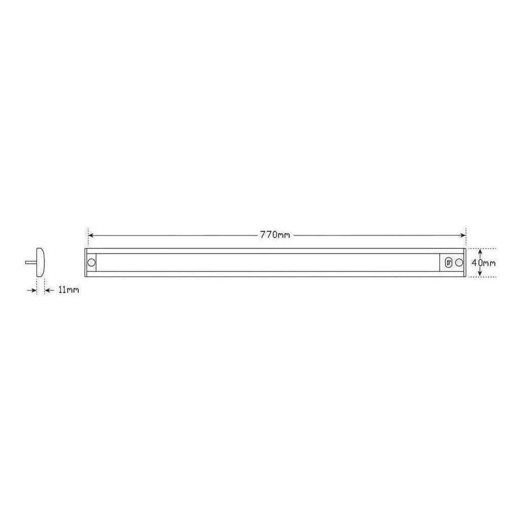 LED Autolamps 12V Interior Strip Lamp With Touch Sensor Switch - Image 4