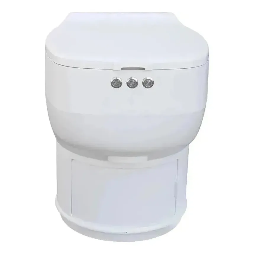 LooSeal Elite Auto Sealing Waterless Toilet White Inc Bonus 32 Inch 81cm TV - Image 10