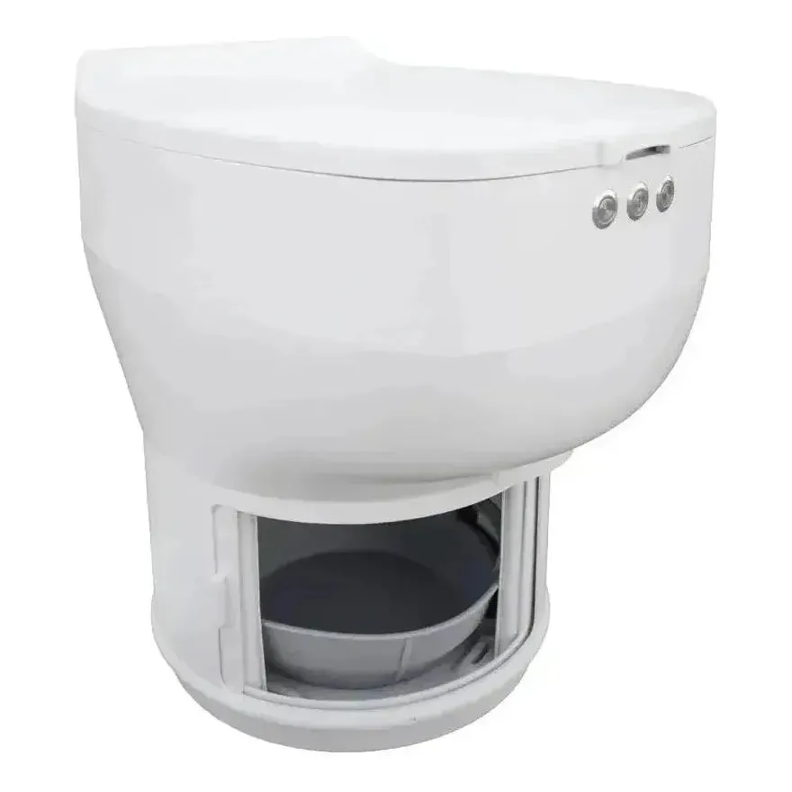 LooSeal Elite Auto Sealing Waterless Toilet White Inc Bonus 32 Inch 81cm TV - Image 13