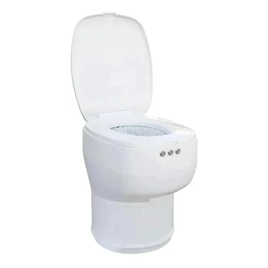 LooSeal Elite Auto Sealing Waterless Toilet White Inc Bonus 32 Inch 81cm TV - Image 5