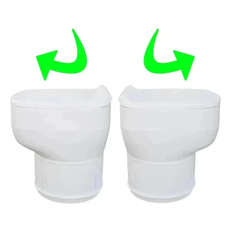LooSeal Elite Auto Sealing Waterless Toilet White Inc Bonus 32 Inch 81cm TV - Image 6