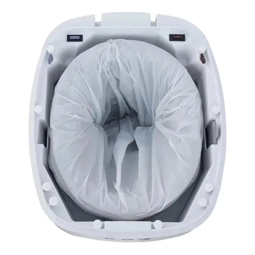 LooSeal Elite Auto Sealing Waterless Toilet White Inc Bonus 32 Inch 81cm TV - Image 8