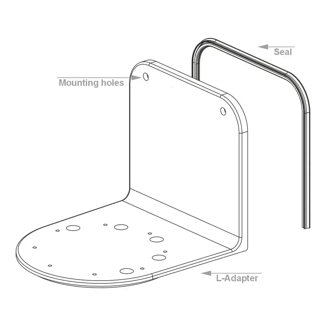 LooSeal Toilet L-Adaptor Small - Image 4
