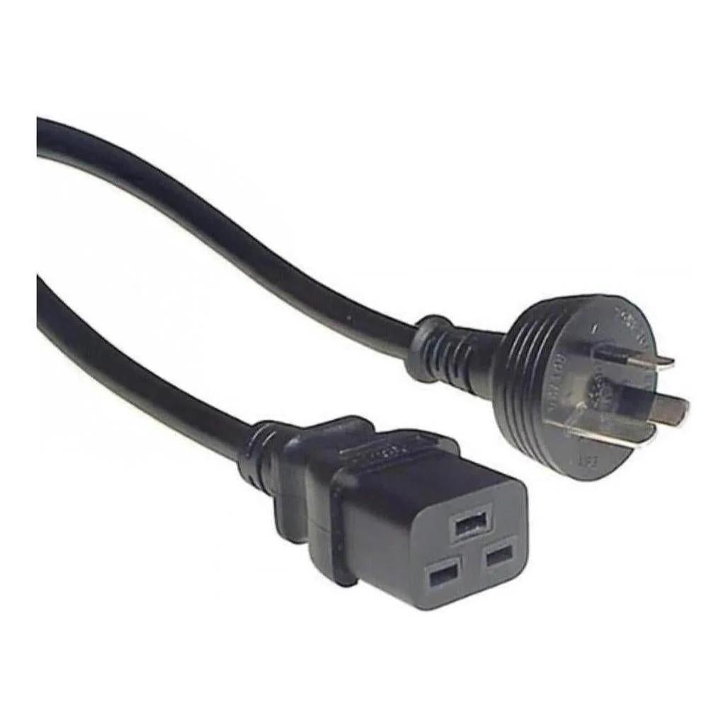 Mains Power Cable C19 Lead 15 Amp - 240V 1.8m Suits BMPRO 3000 Watt Inverter - Image 2