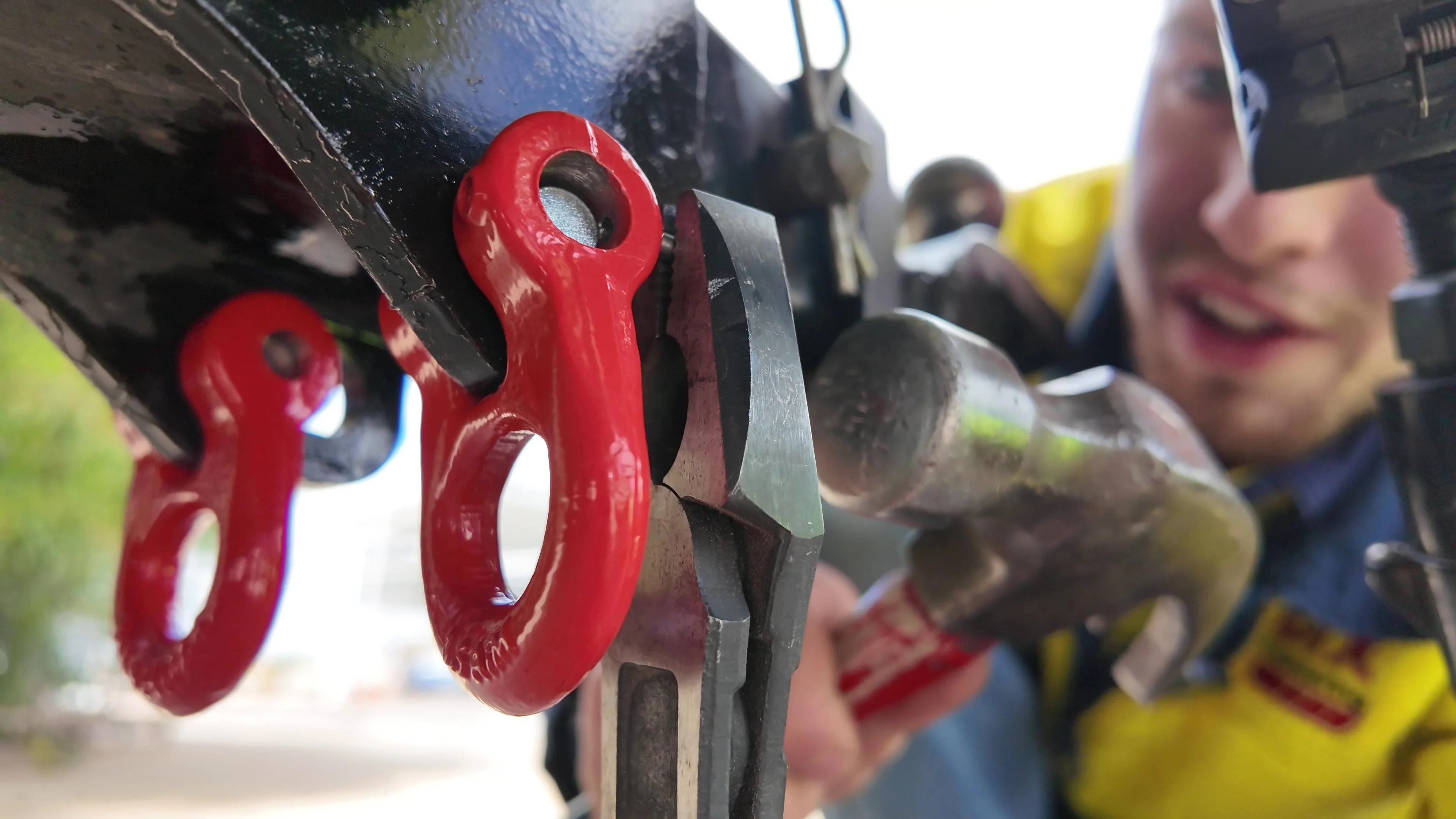 Mawby Hook Trailer Safety Chain Coupling 3.5T 13mm Throat Pair - Image 6