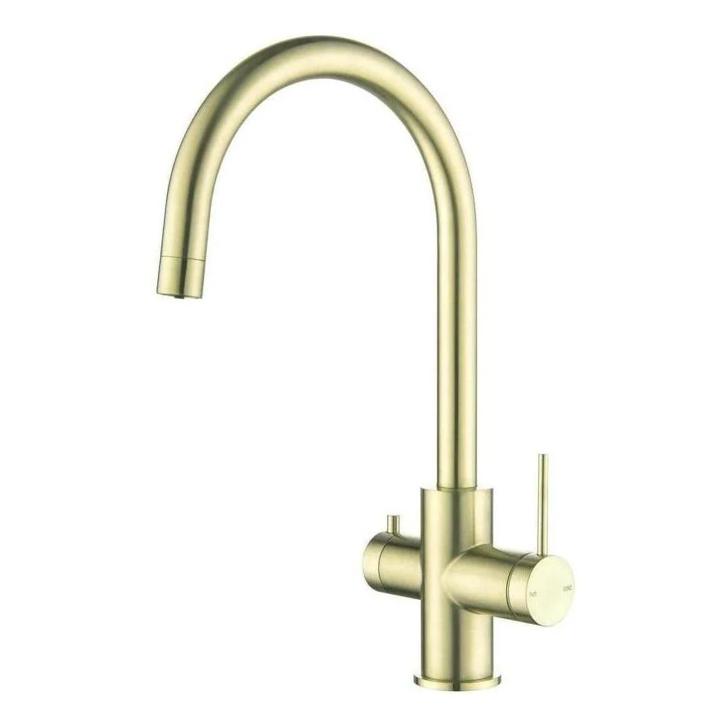 Mica 3-Way Filter Kitchen Tap Sink Mixer French Gold
