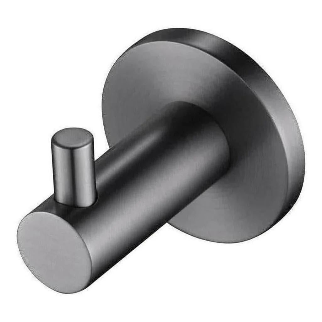 Mica Robe Hook Gunmetal Grey
