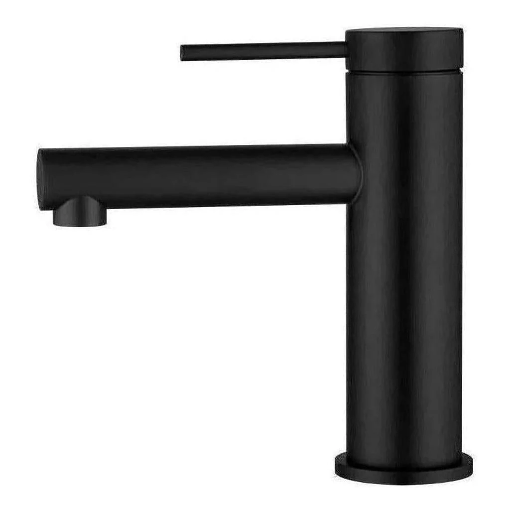 Mica Basin Sink Tap Mixer Straight Black - Image 2