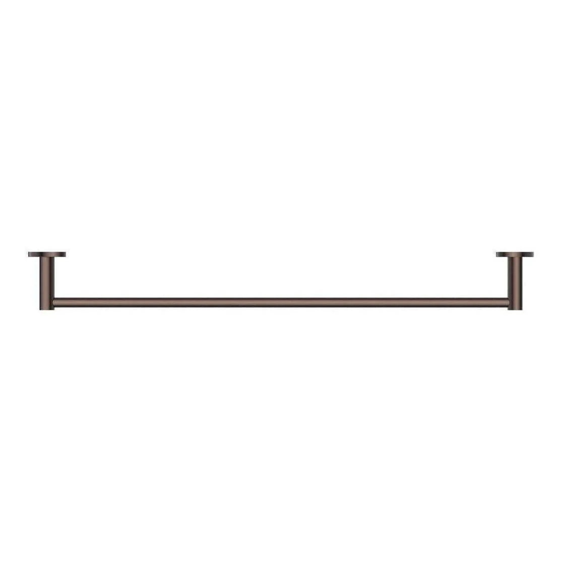 Mica Single Rail Towel Rack 600mm Dusk Bronze - Image 3