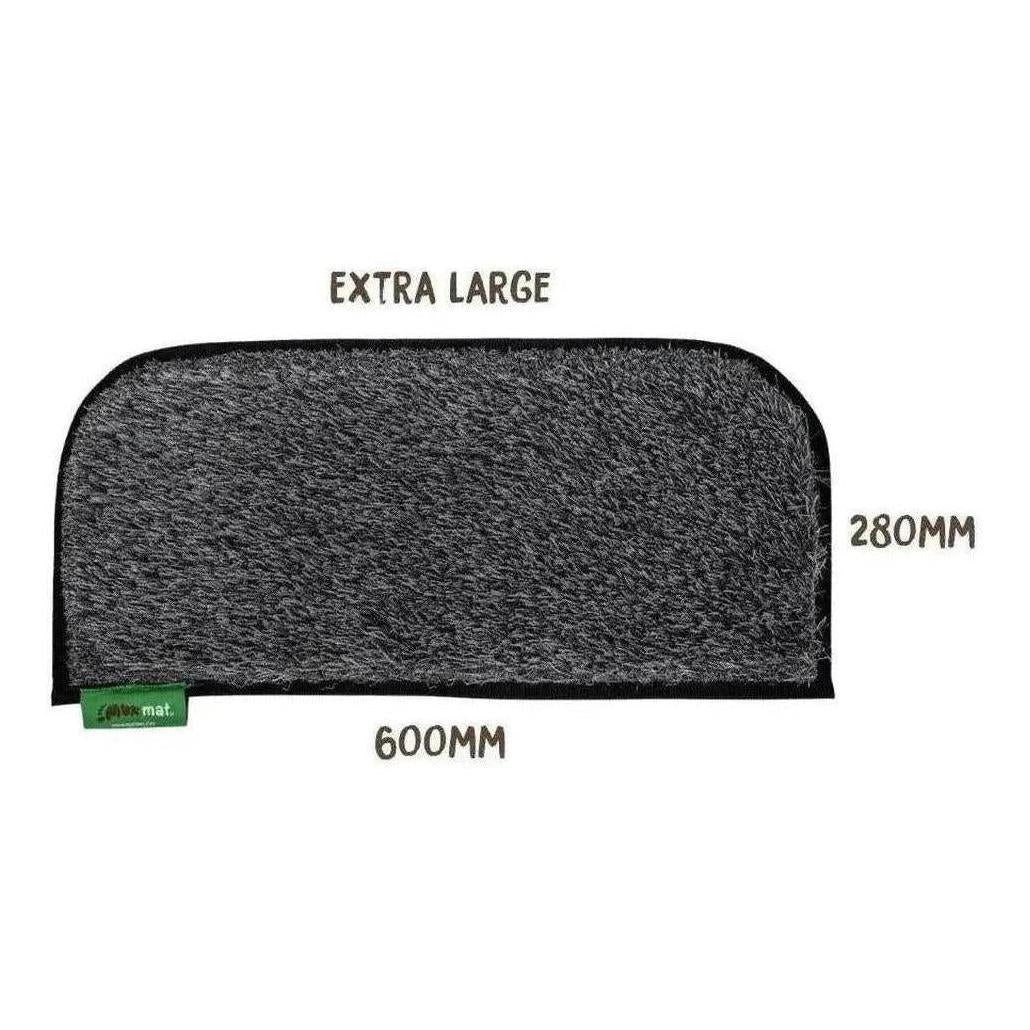 MUK Mat Rounded Caravan Step Extra Large Mat 28 x 60cm Dark Grey - Image 3