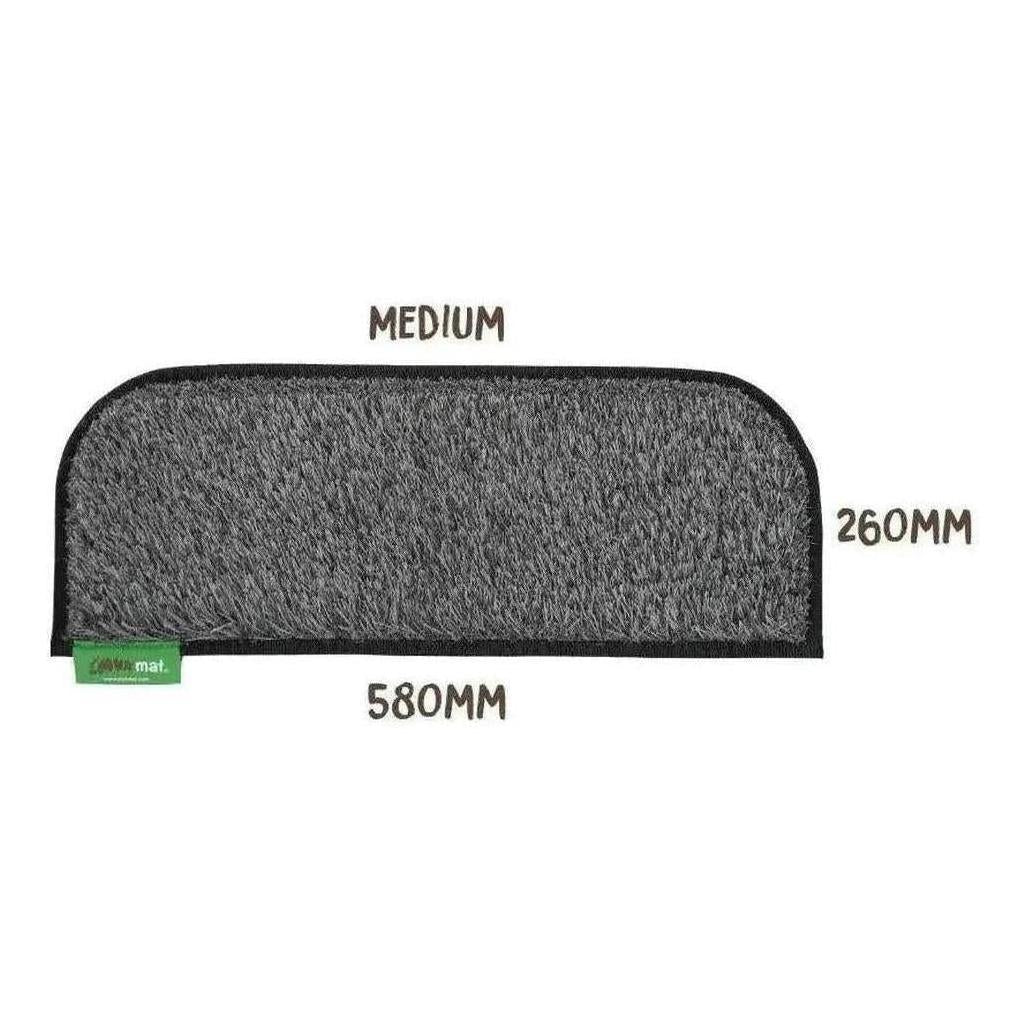 MUK Mat Rounded Caravan Step Medium Mat 26 x 58cm Dark Grey - Image 3