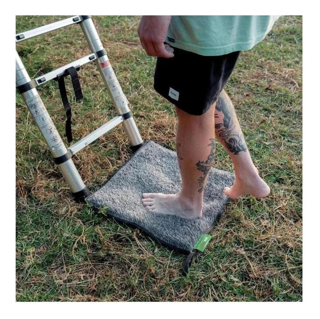 MUK Mat Square Ground Mat 50 x 50cm Dark Grey - Image 4
