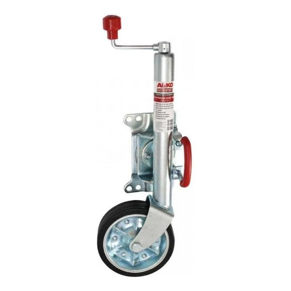 ALKO Premium 8" 200mm Jockey Wheel Inc Large Swivel Bracket